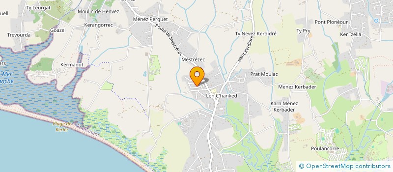 localisation de l'entreprise MONSIEUR MATTHIEU DOUGUEDROIT à FOUESNANT