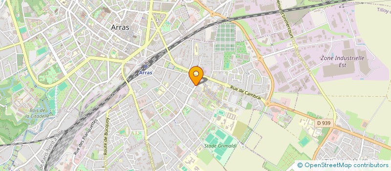 localisation de l'entreprise MONSIEUR MATTHIEU DROLET à ARRAS
