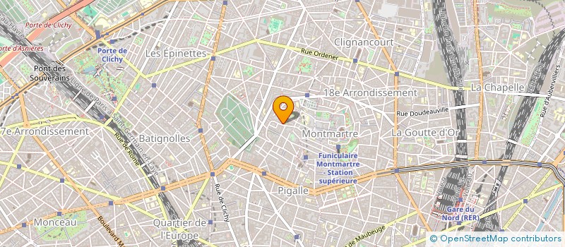 localisation de l'entreprise MONSIEUR MATTHIEU DUBOIS  PARIS