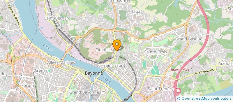 localisation de l'entreprise MONSIEUR MATTHIEU DUBUS à BAYONNE