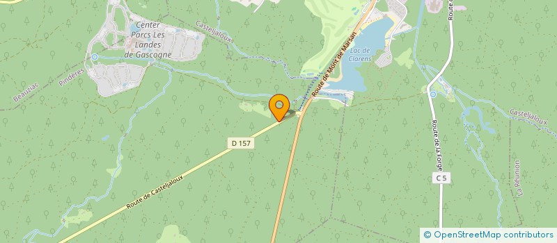 localisation de l'entreprise MONSIEUR MATTHIEU DUMAS  PINDERES