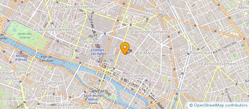 localisation de l'entreprise MONSIEUR MATTHIEU DUPONT  PARIS