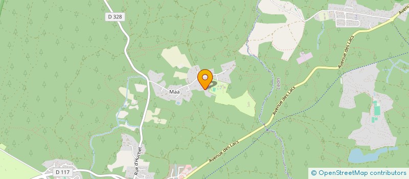 localisation de l'entreprise MONSIEUR MATTHIEU DURAND  MOLIETS-ET-MAA