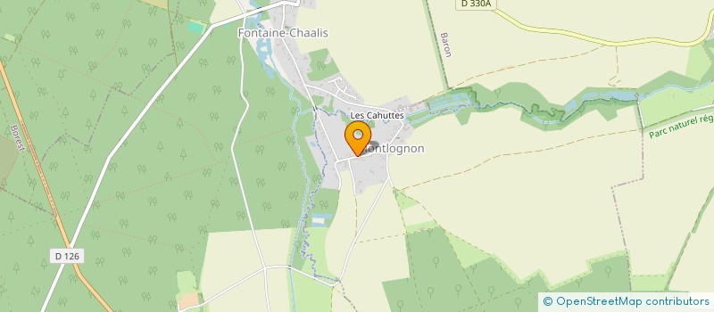 localisation de l'entreprise MONSIEUR MATTHIEU DUZAN  MONTLOGNON