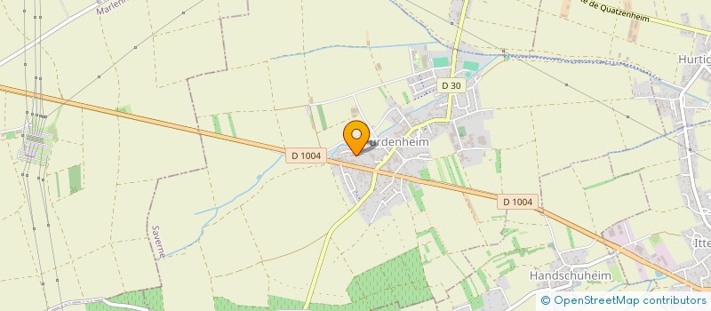 localisation de l'entreprise MONSIEUR MATTHIEU EHRHARDT  FURDENHEIM