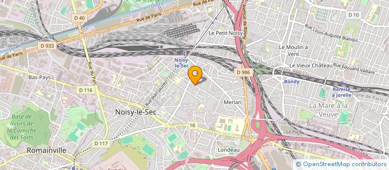 localisation de l'entreprise MONSIEUR MATTHIEU EVENO à NOISY-LE-SEC