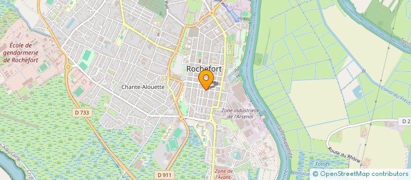 localisation de l'entreprise MONSIEUR MATTHIEU EYERE  ROCHEFORT