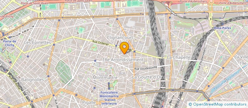 localisation de l'entreprise MONSIEUR MATTHIEU FANTONI  PARIS