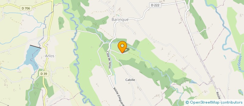 localisation de l'entreprise MONSIEUR MATTHIEU FAYS  BARINQUE