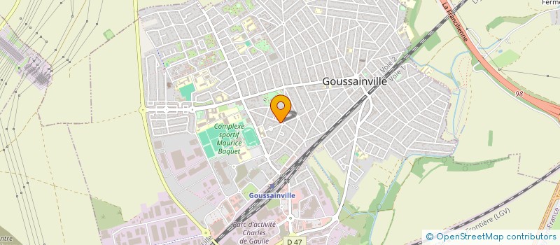 localisation de l'entreprise MONSIEUR MATTHIEU FELISSAINT à GOUSSAINVILLE