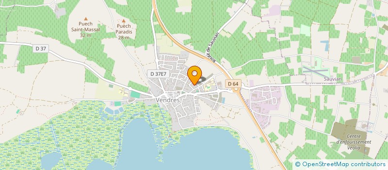 localisation de l'entreprise MONSIEUR MATTHIEU FERNANDEZ à VENDRES