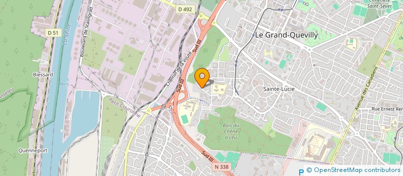 localisation de l'entreprise MONSIEUR MATTHIEU FERRAND  LE GRAND-QUEVILLY