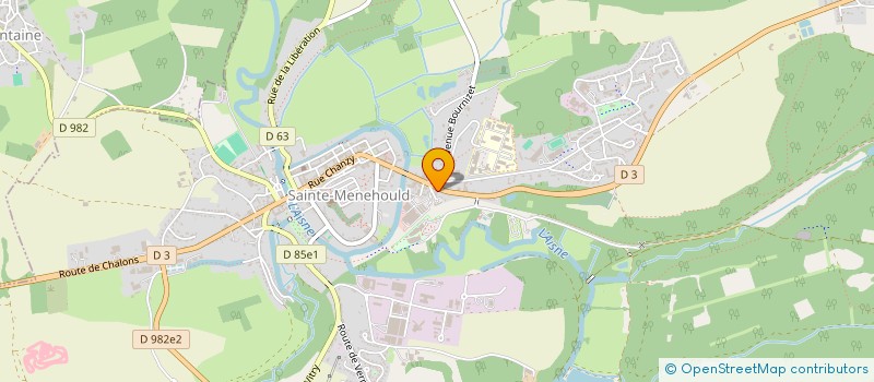 localisation de l'entreprise MONSIEUR MATTHIEU FERRY  SAINTE-MENEHOULD