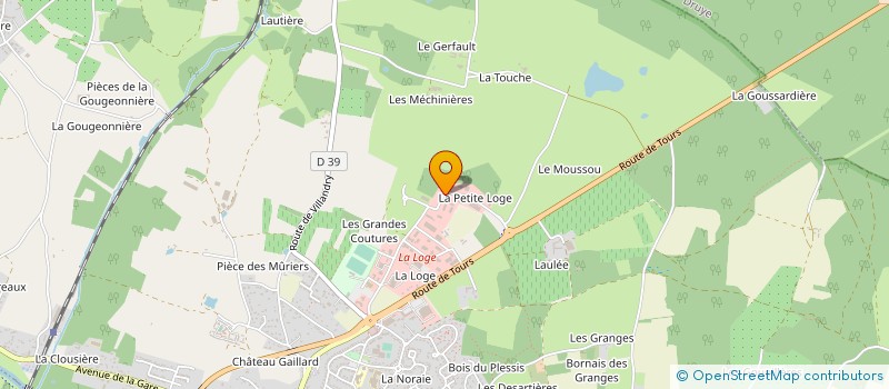 localisation de l'entreprise MONSIEUR MATTHIEU FEUILLETTE  AZAY-LE-RIDEAU