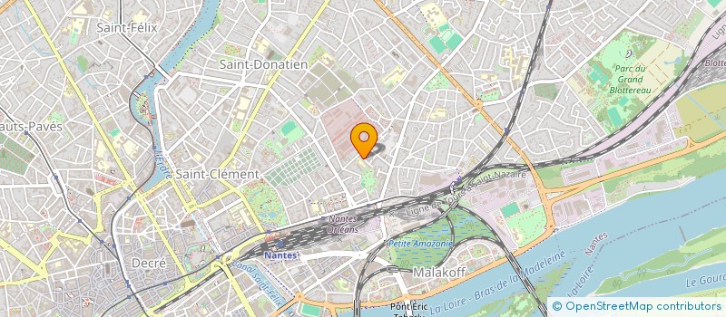 localisation de l'entreprise MONSIEUR MATTHIEU FEVRIER  NANTES