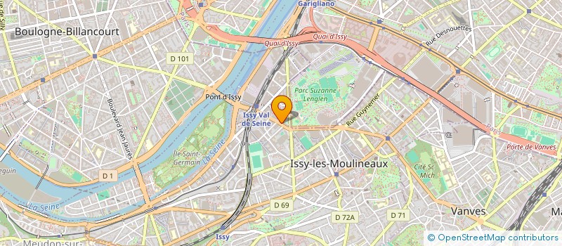 localisation de l'entreprise MONSIEUR MATTHIEU FISCHER à ISSY-LES-MOULINEAUX