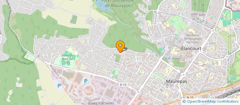 localisation de l'entreprise MONSIEUR MATTHIEU FLAHAUT  MAUREPAS