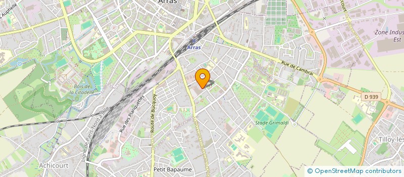 localisation de l'entreprise MONSIEUR MATTHIEU FLOUREZ-LEFEBVRE à ARRAS