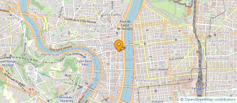 localisation de l'entreprise MONSIEUR MATTHIEU FOREL à LYON