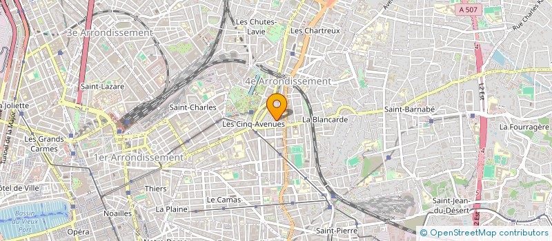 localisation de l'entreprise MONSIEUR MATTHIEU FORISSIER à MARSEILLE