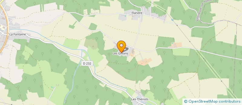 localisation de l'entreprise MONSIEUR MATTHIEU FOSSATI  VILLENEUVE-SUR-YONNE