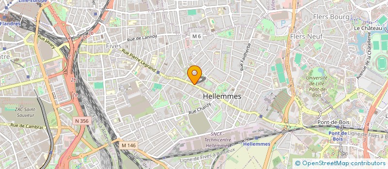 localisation de l'entreprise MONSIEUR MATTHIEU FOUSSEREAU à LILLE