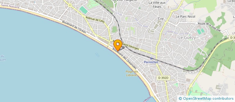 localisation de l'entreprise MONSIEUR MATTHIEU FRANCOIS à PORNICHET
