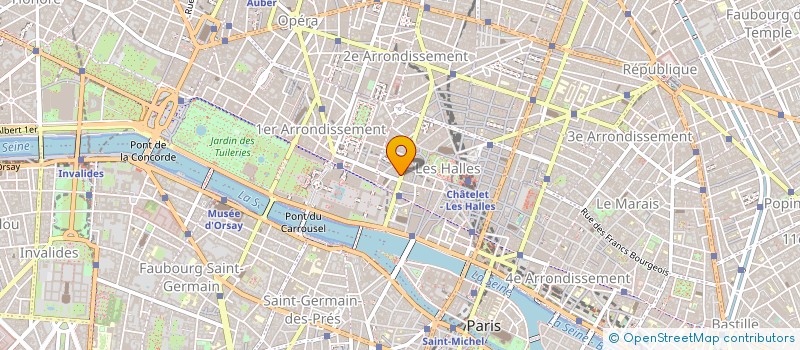 localisation de l'entreprise MONSIEUR MATTHIEU FREMONT à PARIS