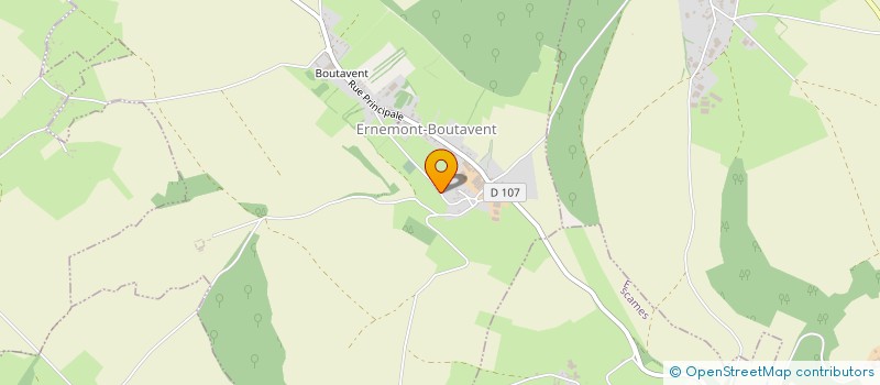 localisation de l'entreprise MONSIEUR MATTHIEU FRERE  ERNEMONT-BOUTAVENT