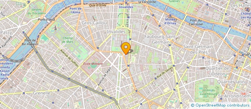 localisation de l'entreprise MONSIEUR MATTHIEU FUSIL  PARIS