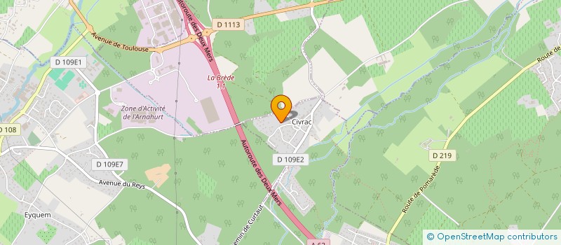 localisation de l'entreprise MONSIEUR MATTHIEU GADENNE  SAINT-SELVE