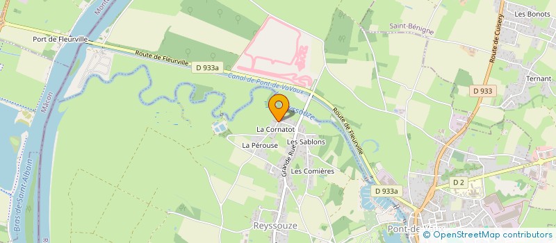 localisation de l'entreprise MONSIEUR MATTHIEU GAGNAGE  REYSSOUZE