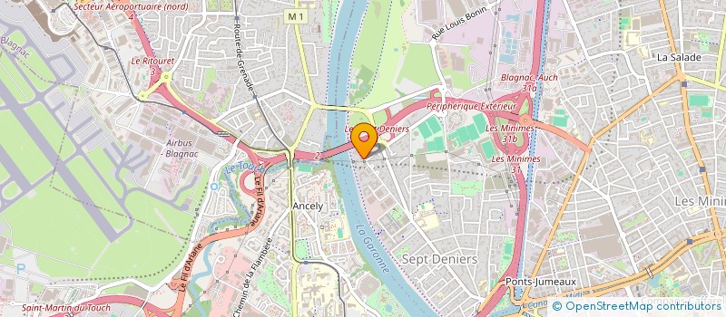 localisation de l'entreprise MONSIEUR MATTHIEU GAIDOZ à TOULOUSE
