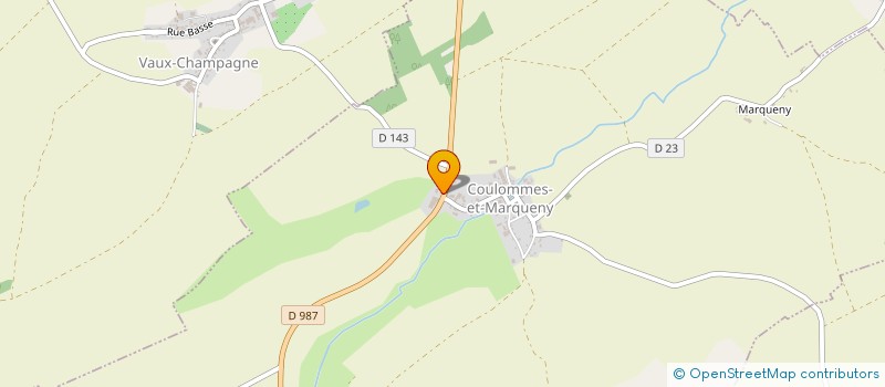 localisation de l'entreprise MONSIEUR MATTHIEU GAILLOT  COULOMMES-ET-MARQUENY