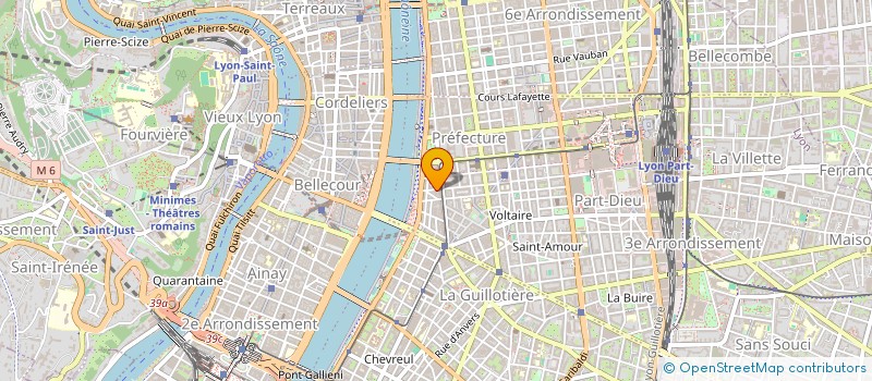 localisation de l'entreprise MONSIEUR MATTHIEU GALLET DIT GALLETY  LYON