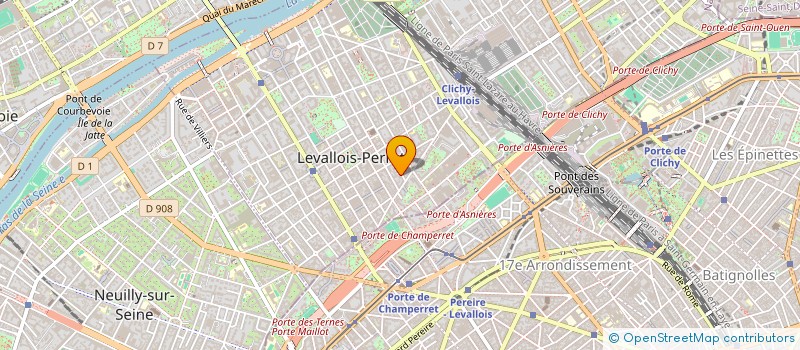 localisation de l'entreprise MONSIEUR MATTHIEU GALTIER à LEVALLOIS-PERRET