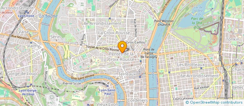 localisation de l'entreprise MONSIEUR MATTHIEU GAREL à LYON