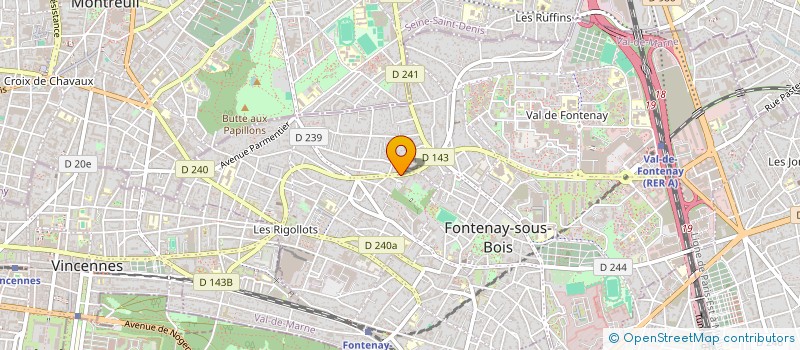 localisation de l'entreprise MONSIEUR MATTHIEU GAROT à FONTENAY-SOUS-BOIS