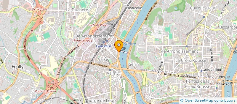 localisation de l'entreprise MONSIEUR MATTHIEU GAUMIER  LYON