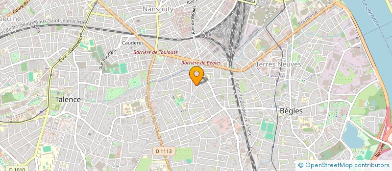 localisation de l'entreprise MONSIEUR MATTHIEU GAUTIER à BEGLES