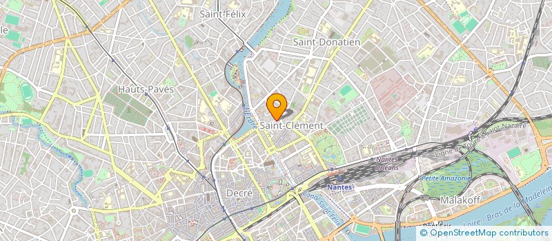 localisation de l'entreprise MONSIEUR MATTHIEU GELEBART  NANTES