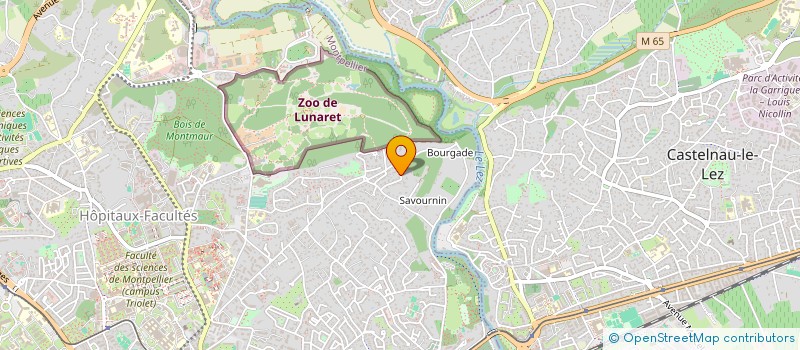 localisation de l'entreprise MONSIEUR MATTHIEU GENTY à MONTPELLIER