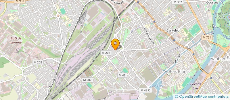 localisation de l'entreprise MONSIEUR MATTHIEU GERAT à LILLE