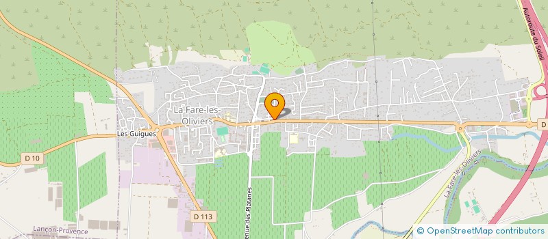 localisation de l'entreprise MONSIEUR MATTHIEU GERBAUDO  LA FARE-LES-OLIVIERS