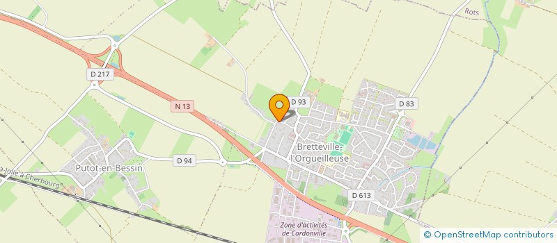 localisation de l'entreprise MONSIEUR MATTHIEU GERMAIN  THUE ET MUE