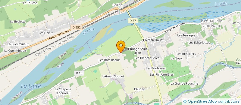 localisation de l'entreprise MONSIEUR MATTHIEU GILOT  LA CHAPELLE-AUX-NAUX