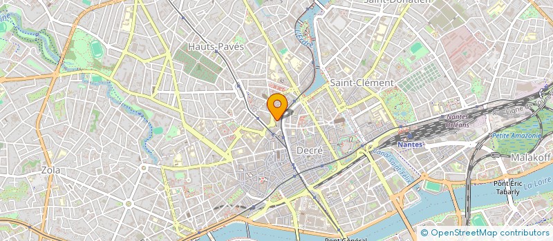 localisation de l'entreprise MONSIEUR MATTHIEU GINDRE  NANTES