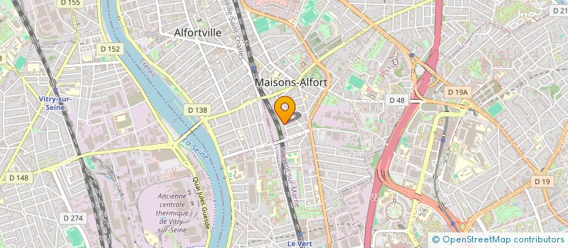 localisation de l'entreprise MONSIEUR MATTHIEU GIVORS  MAISONS-ALFORT