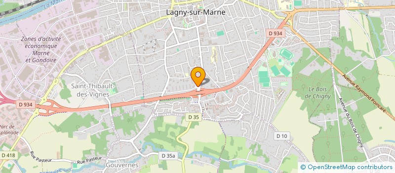 localisation de l'entreprise MONSIEUR MATTHIEU GLAUME à LAGNY-SUR-MARNE