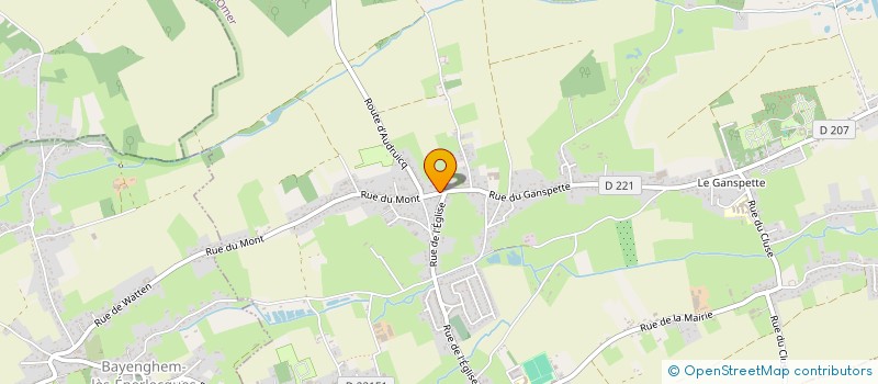 localisation de l'entreprise MONSIEUR MATTHIEU GOBELET à EPERLECQUES
